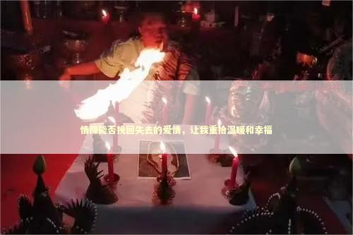 情降能否挽回失去的爱情，让我重拾温暖和幸福